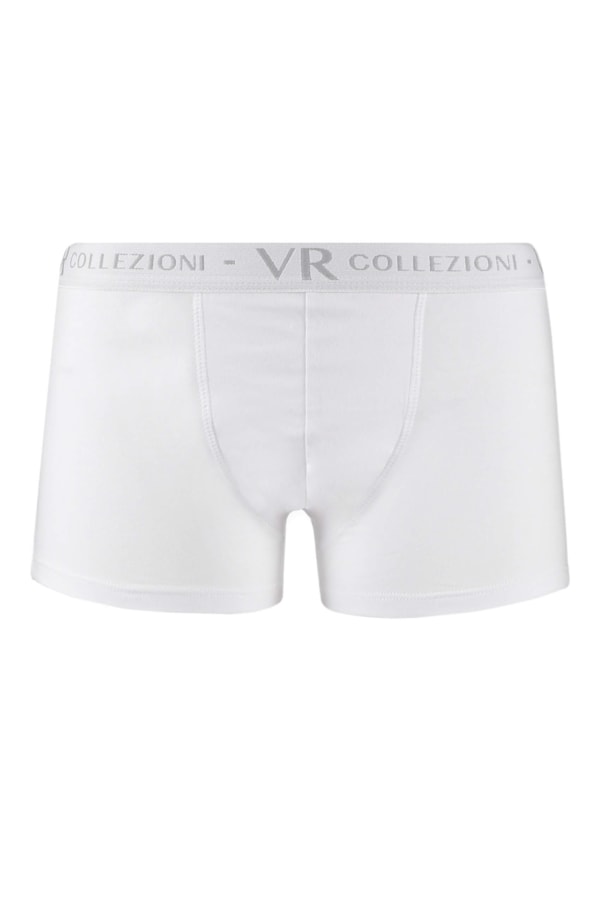 Cueca Kit 2 Unid - Boxer Viscose Branco