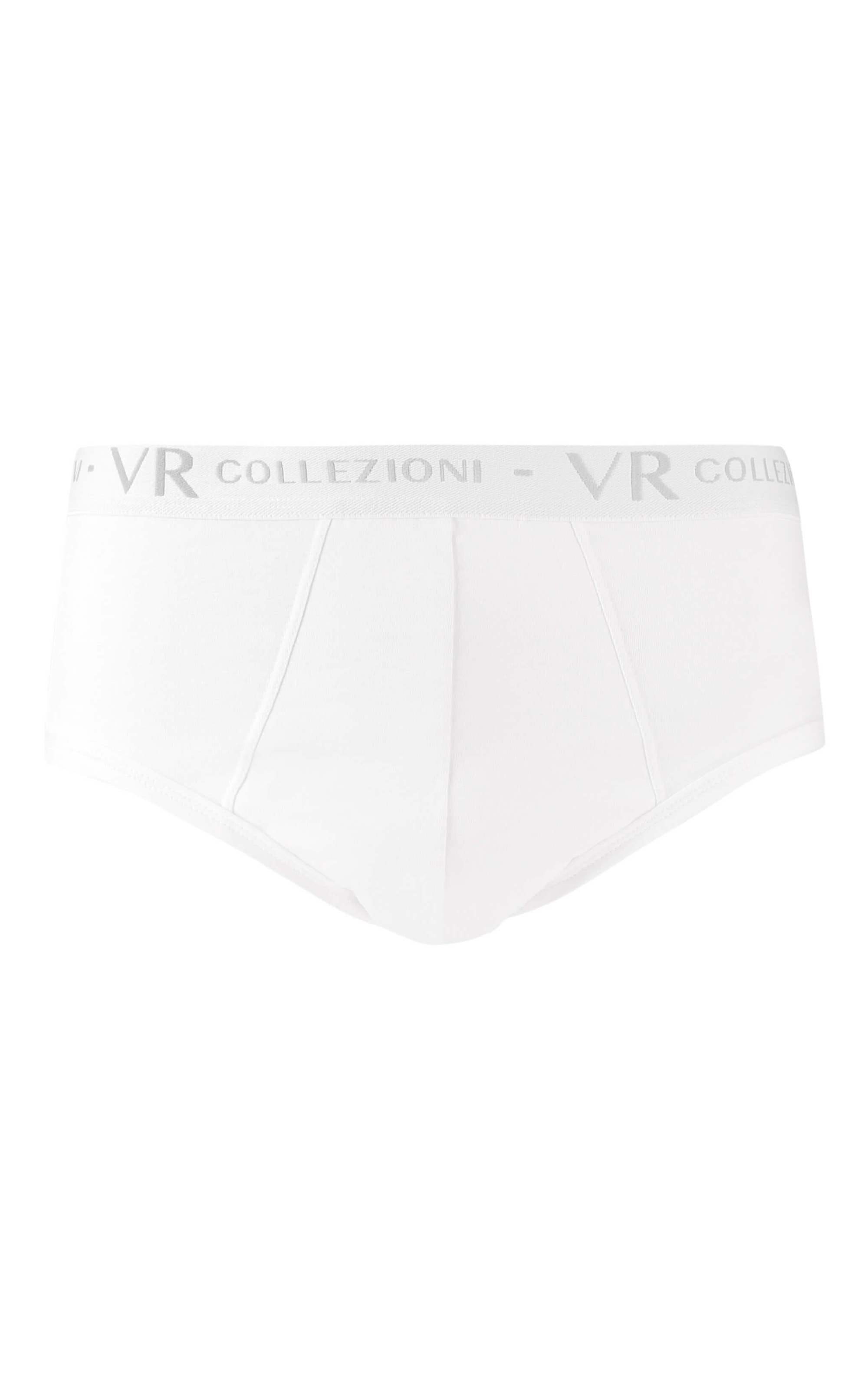 Cueca Kit 2 Unid - Slip Rebatido Branco