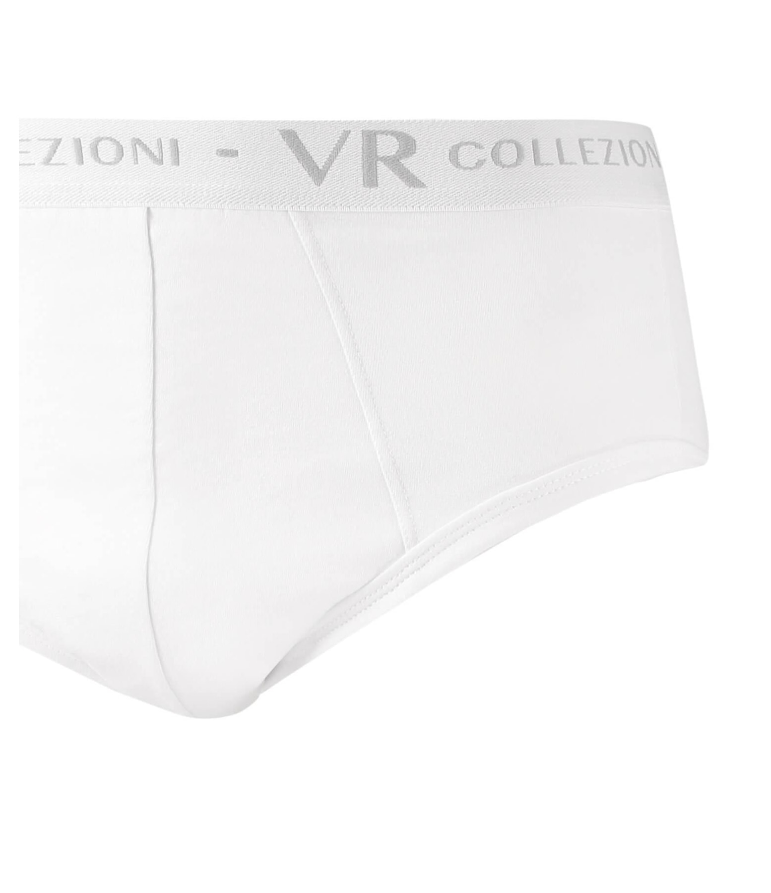 Cueca Kit 2 Unid - Slip Rebatido Branco