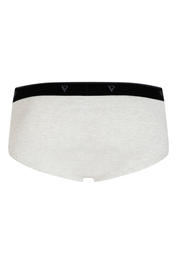 Cueca Mescla Melange Cinza Mescla