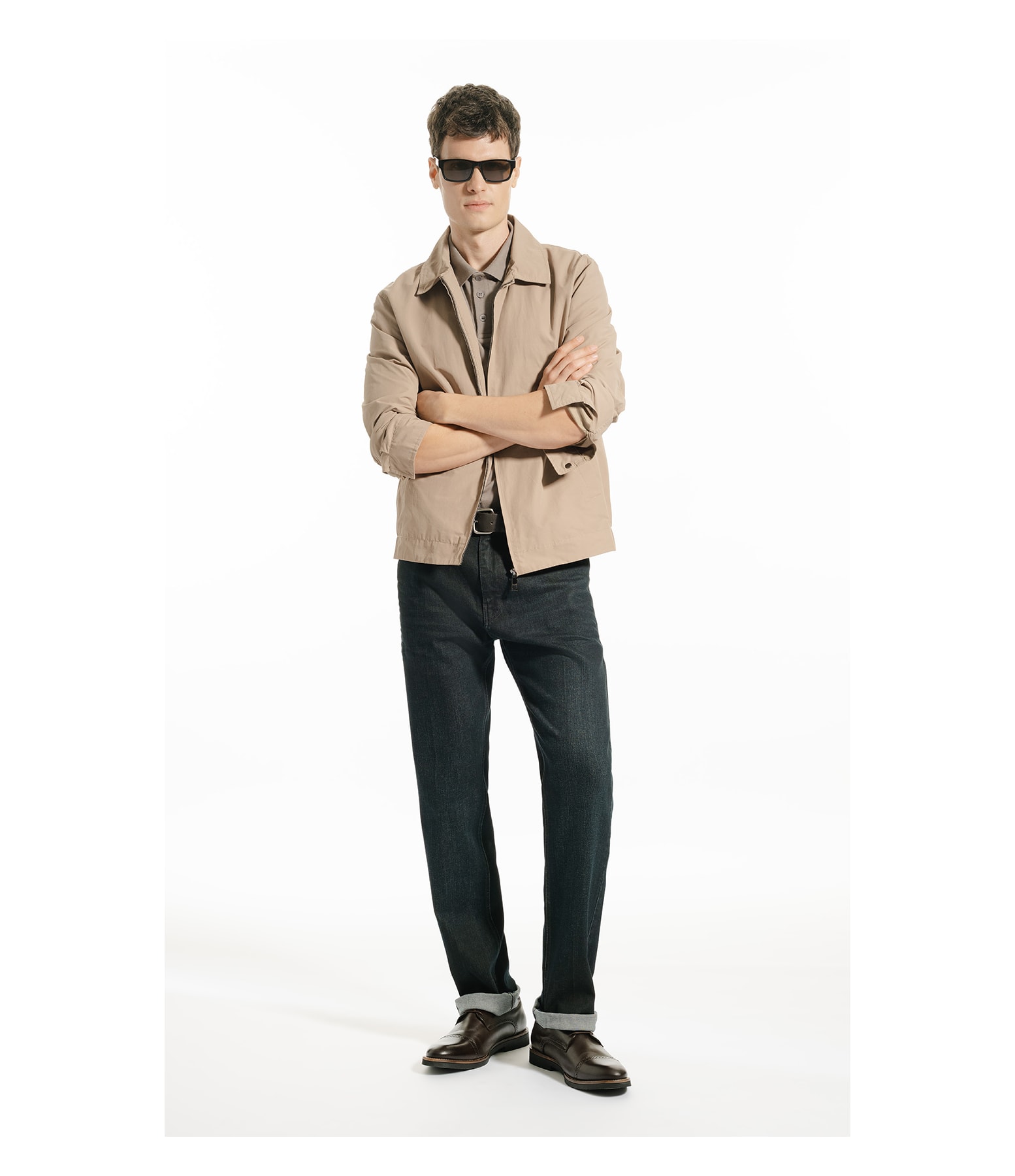 Dark Florest (Classic) 5 Pockets Lav. Escuro C/ Resina