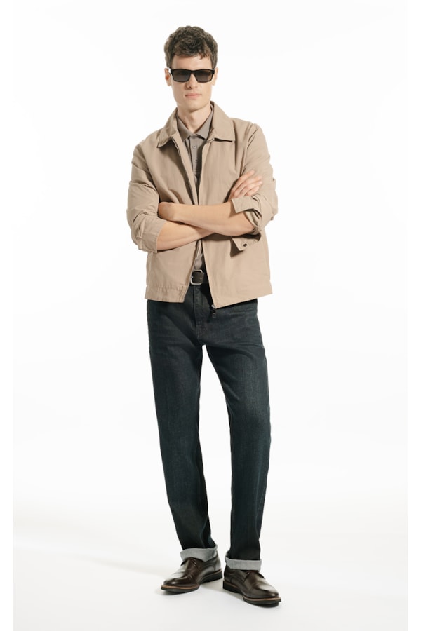 Dark Florest (Classic) 5 Pockets Lav. Escuro C/ Resina