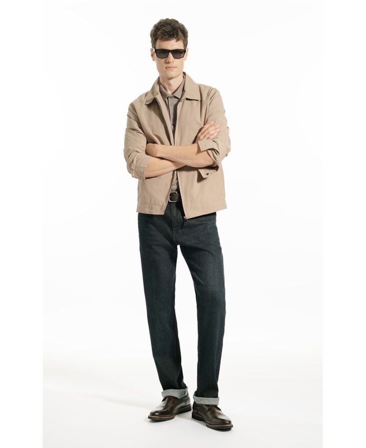 Dark Florest (Classic) 5 Pockets Lav. Escuro C/ Resina