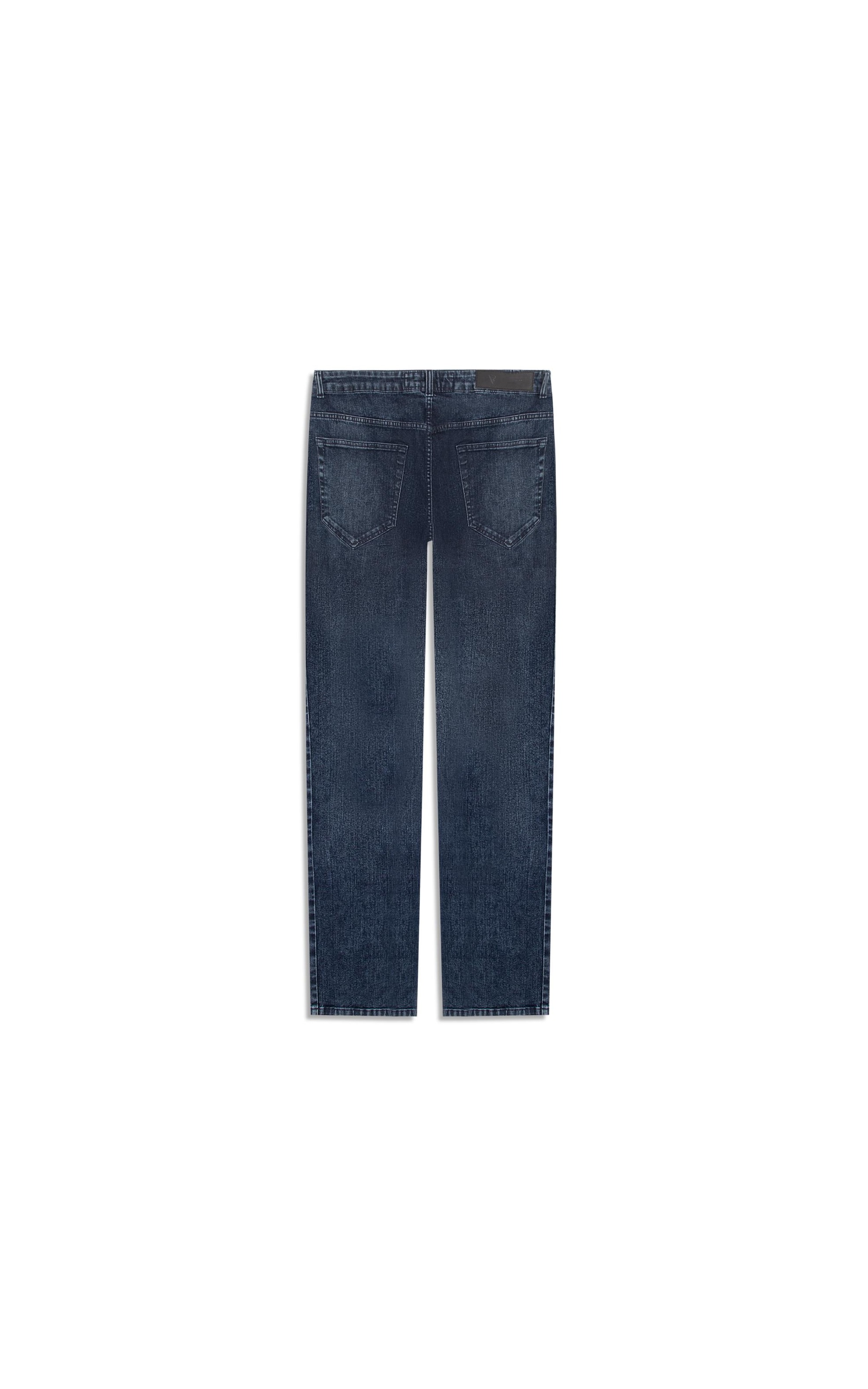 Dark Florest (Slim) 5 Pockets Lav. Médio C/ Resina