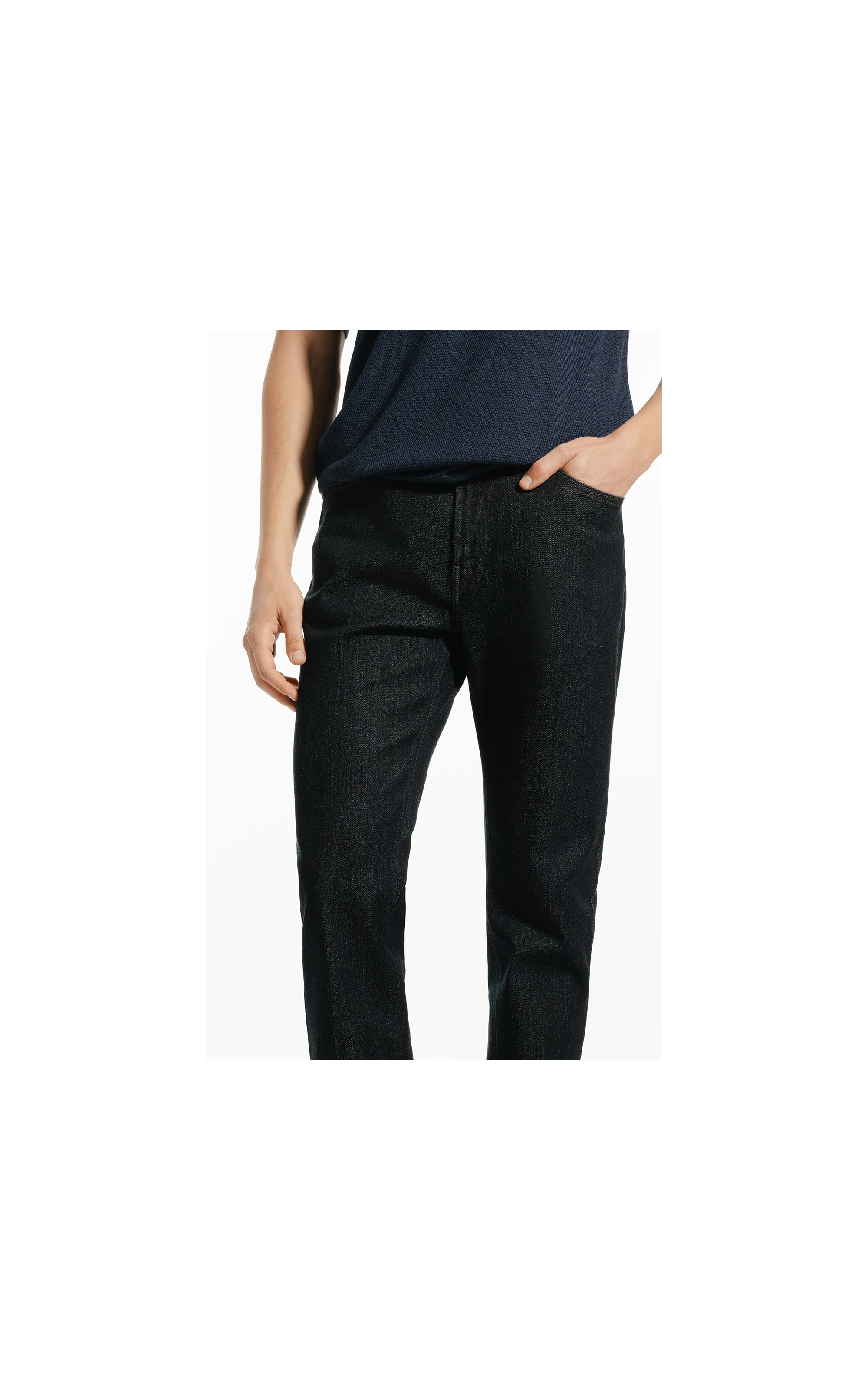 Dark Forest Elastic (Slim) 5 Pockets Amaciado