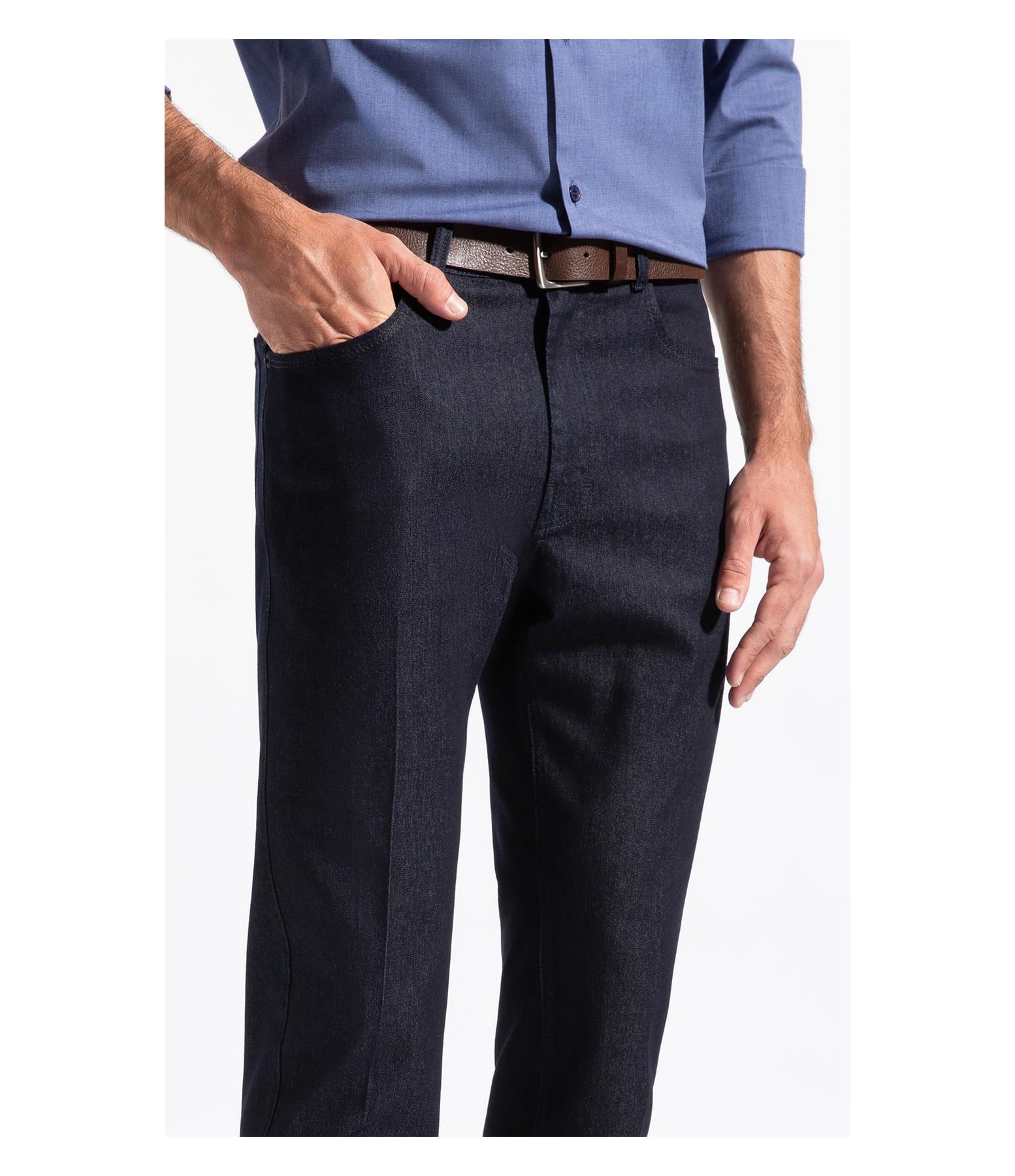 First Blue (Slim) 5 Pockets Amaciado