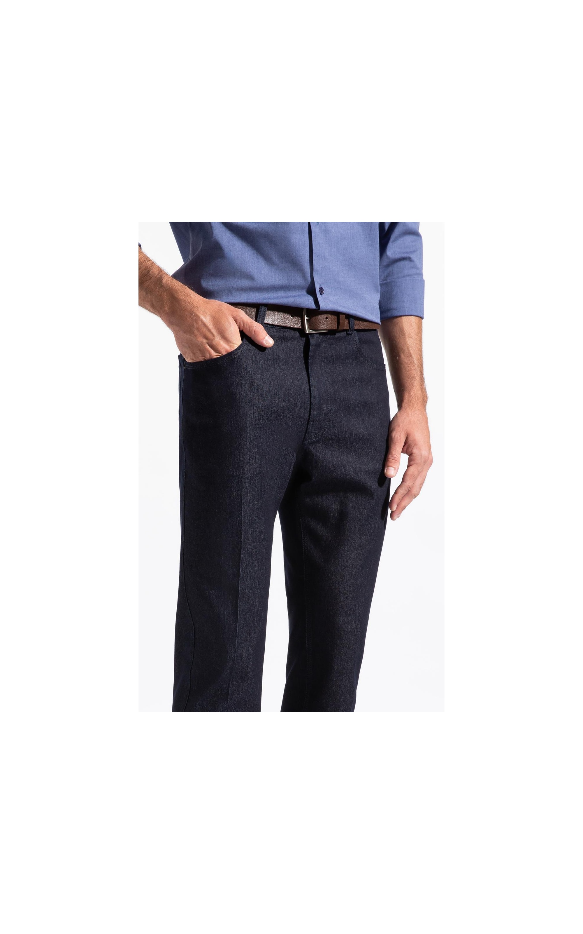 First Blue (Slim) 5 Pockets Amaciado