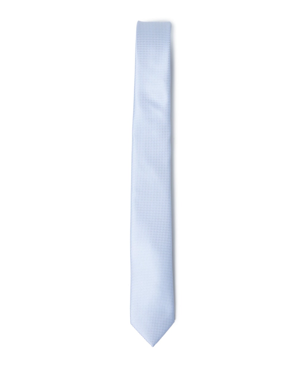 Gravata Azul Claro Slim - Bico 6cm Azul Claro