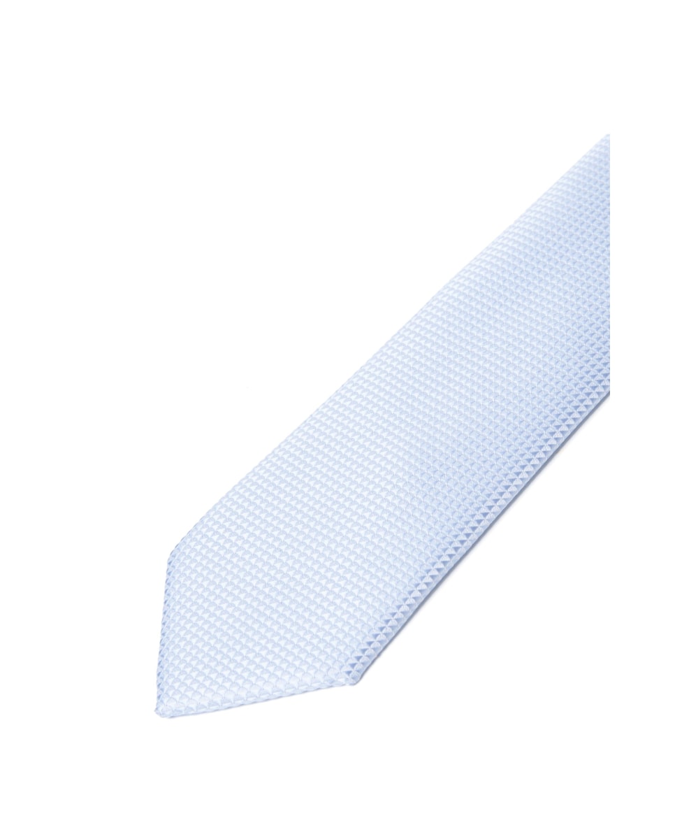 Gravata Azul Claro Slim - Bico 6cm Azul Claro
