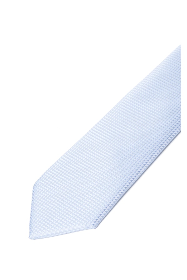 Gravata Azul Claro Slim - Bico 6cm Azul Claro