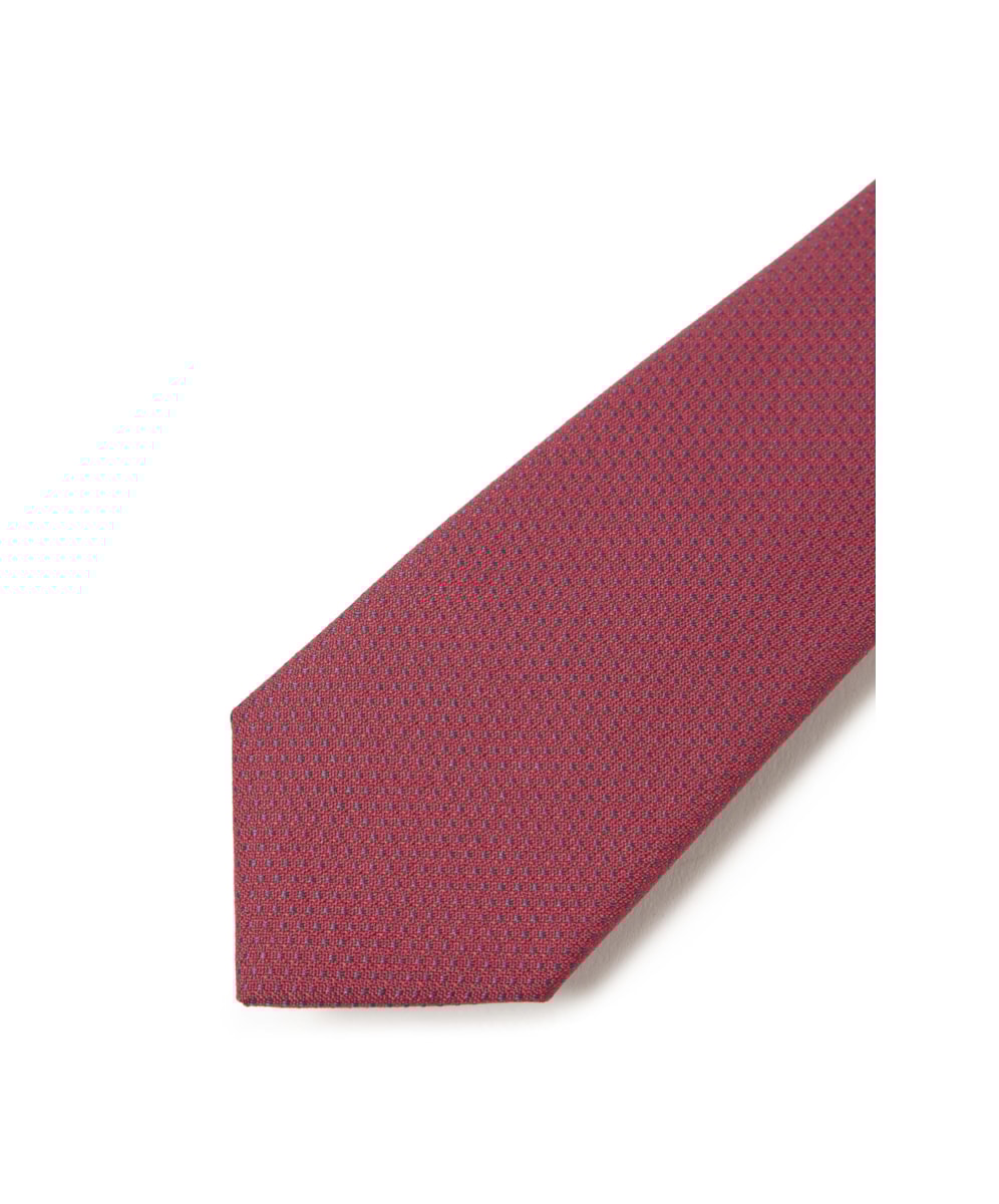 Gravata Cereja Slim - Bico 6cm Cereja