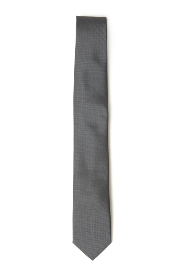 Gravata Charcoal Traditional - Bico 7cm Charcoal