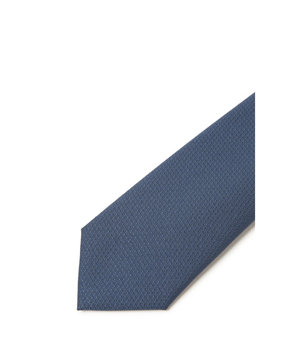 Gravata Dark Blue Slim - Bico 6cm Dark Blue
