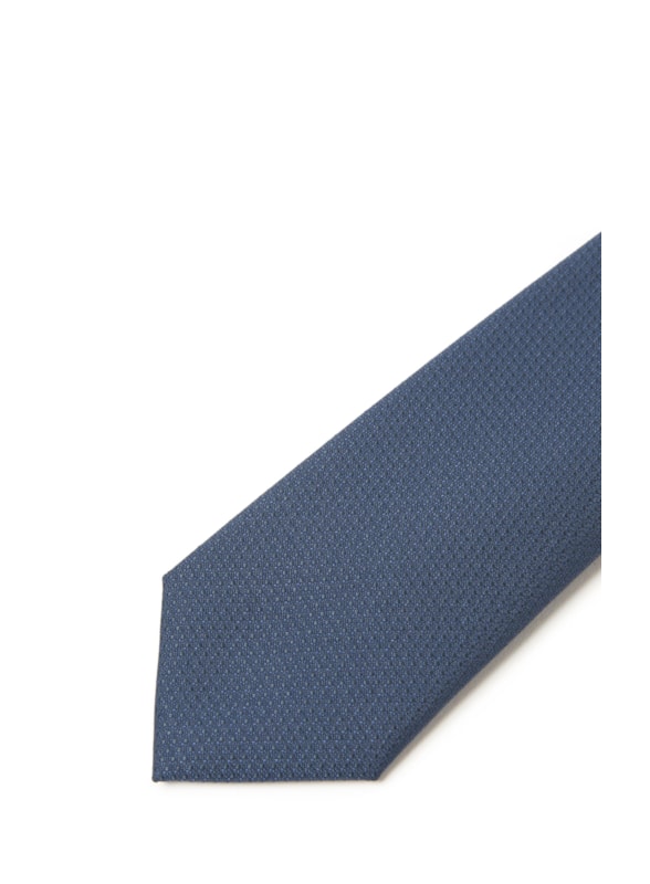 Gravata Dark Blue Slim - Bico 6cm Dark Blue
