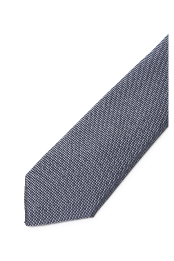 Gravata Grafite Slim - Bico 6cm Grafite