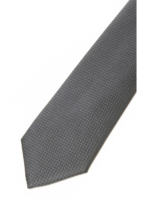 Gravata Grafite Slim - Bico 6cm Grafite