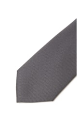 Gravata Grafite Traditional - Bico 7cm Grafite