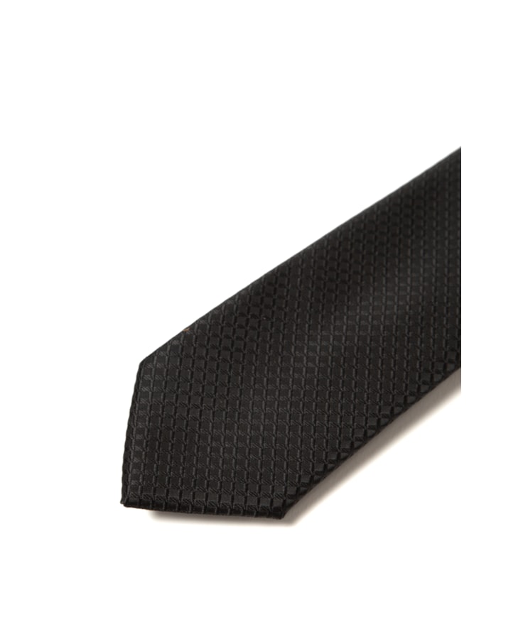 Gravata Losangos Preta Preto