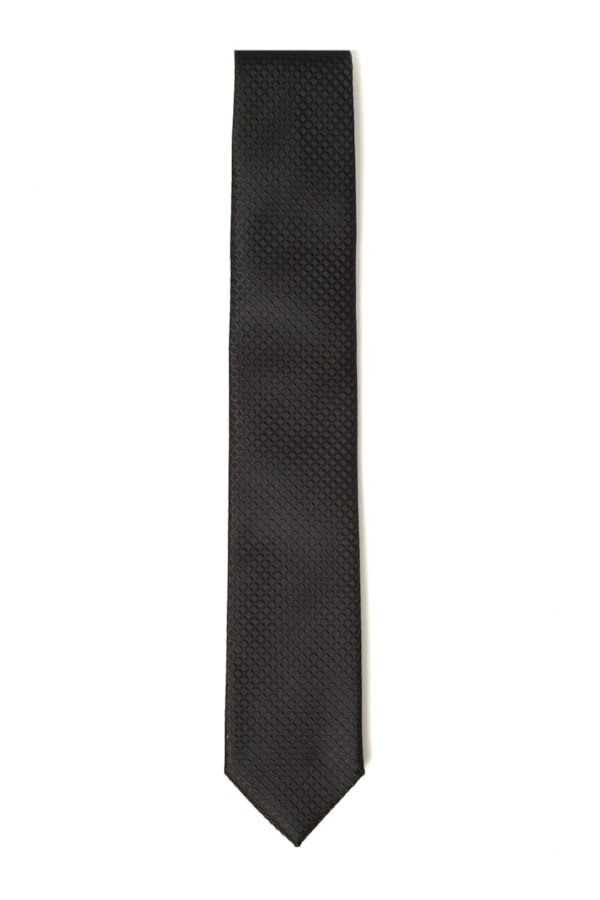 Gravata Losangos Preta Preto