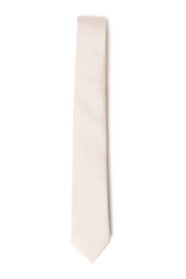 Gravata Off-White Slim - Bico 6cm Off White