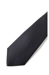 Gravata Preto Labirintos Traditional-b Preto