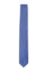 Gravata Slim Azul Jeans - Bico 6m Vr Azul Jeans
