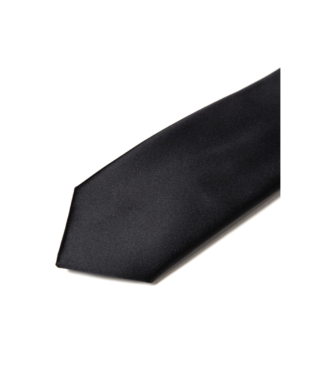 Gravata Slim Bico Preto