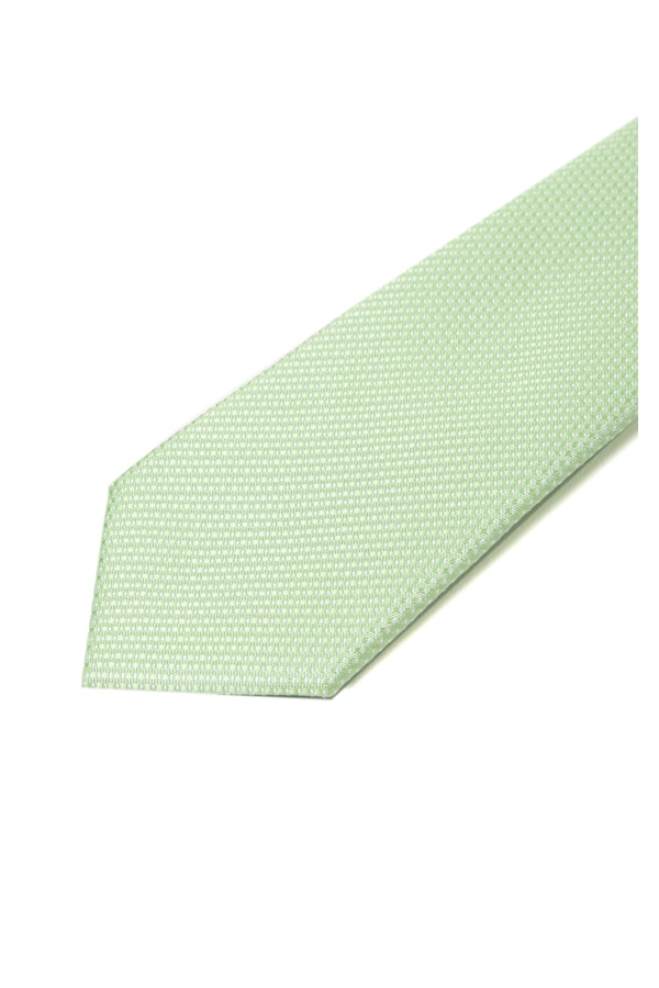 Gravata Slim Bico Verde Claro