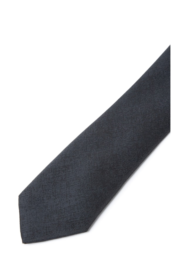 Gravata Slim Preto - Bico 6m Vr Preto