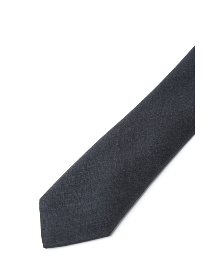 Gravata Slim Preto - Bico 6m Vr Preto