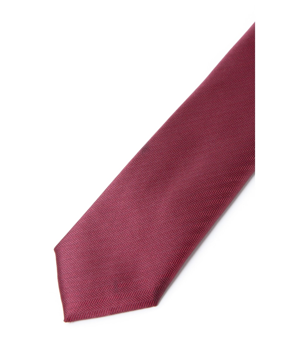 Gravata Slim Vermelho - Bico 6m Vr Vermelho