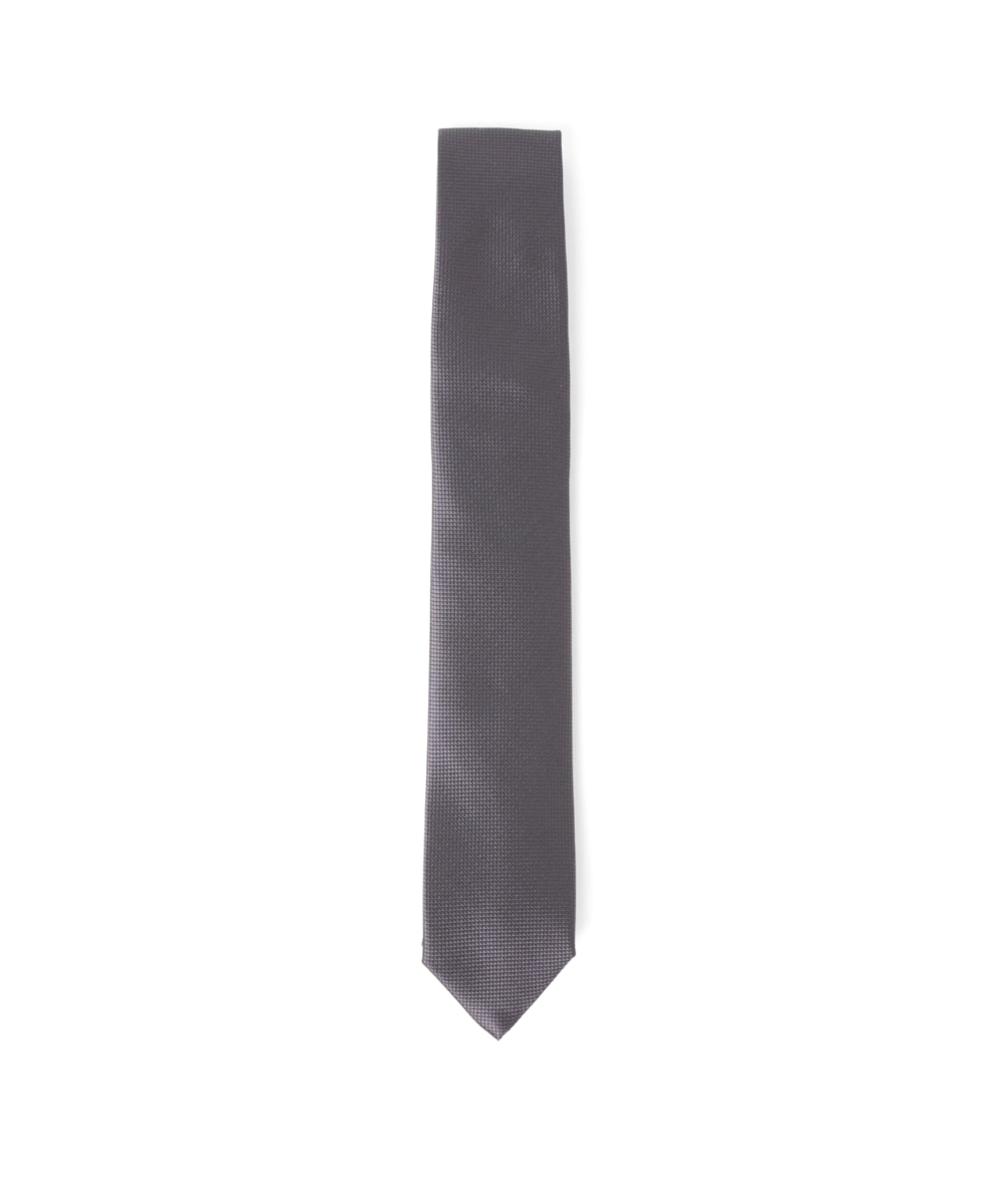 Gravata Tradicional 1- Bico 7 Cms Chumbo