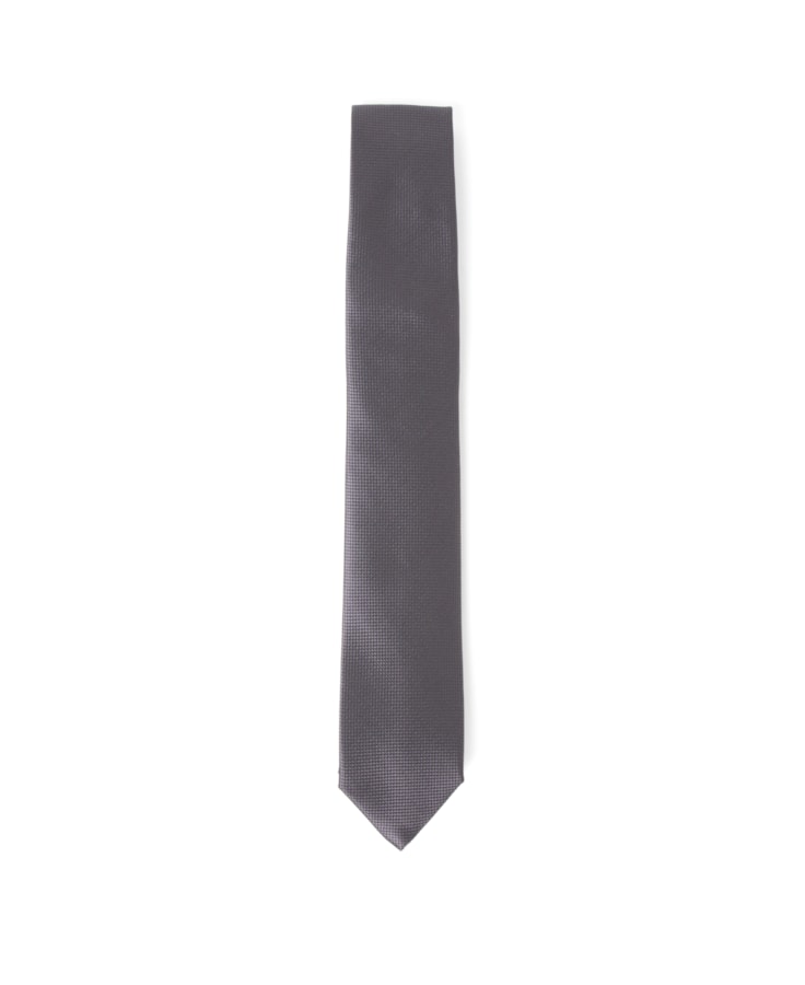 Gravata Tradicional 1- Bico 7 Cms Chumbo