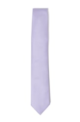 Gravata Tradicional - Bico 7 Cms Prata