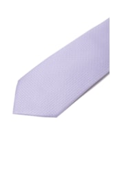 Gravata Tradicional - Bico 7 Cms Prata