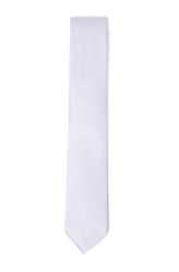 Gravata Tradicional - Bico 7 Cms Silver Gray