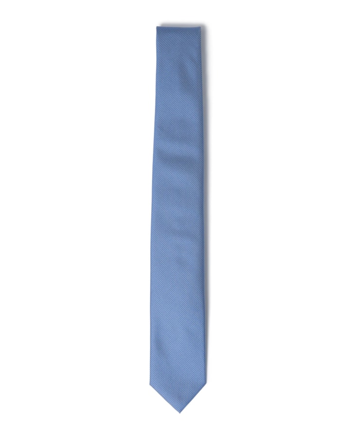 Gravata Traditional Azul Claro - Bico 7c Azul Claro                              
