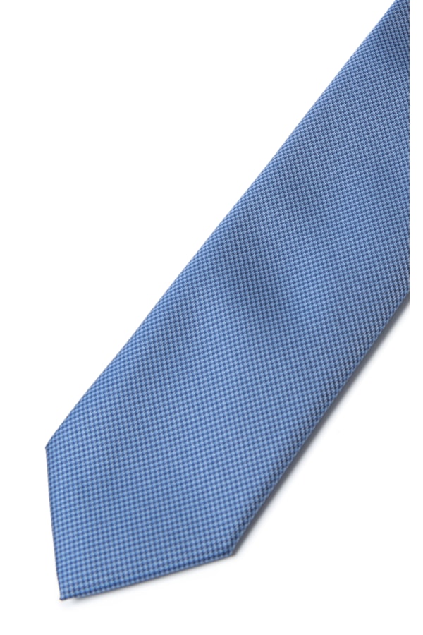 Gravata Traditional Azul Claro - Bico 7c Azul Claro                              