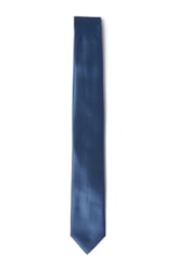 Gravata Traditional Azul Jeans - Bico 7c Azul Jeans                              