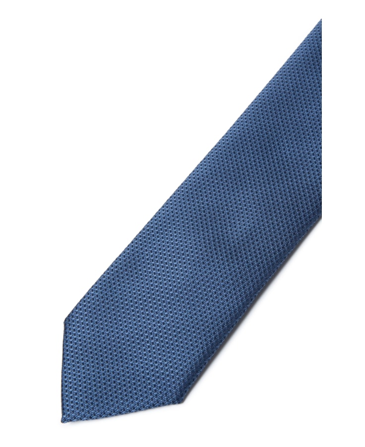 Gravata Traditional Azul Pervante - Bico Azul Pervante                           