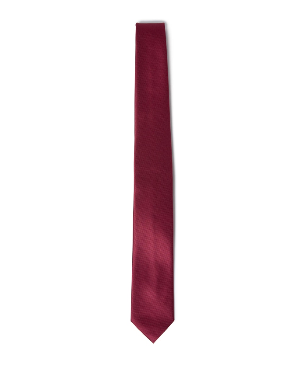 Gravata Traditional Bordeaux - Bico 7cm Bordeaux                                