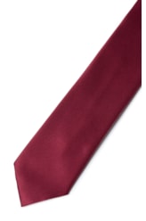 Gravata Traditional Bordeaux - Bico 7cm Bordeaux                                