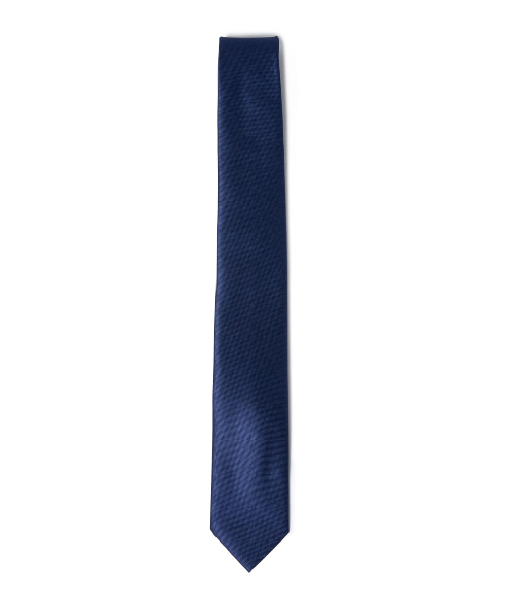 Gravata Traditional Dark Navy - Bico 7cm Dark Navy                               