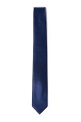 Gravata Traditional Dark Navy - Bico 7cm Dark Navy                               