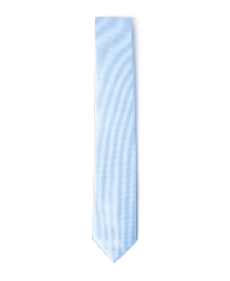 Gravata Winter Bico 7cm Azul Claro Vr Azul Claro