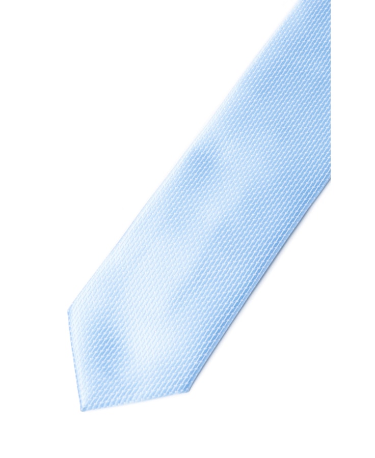 Gravata Winter Bico 7cm Azul Claro Vr Azul Claro