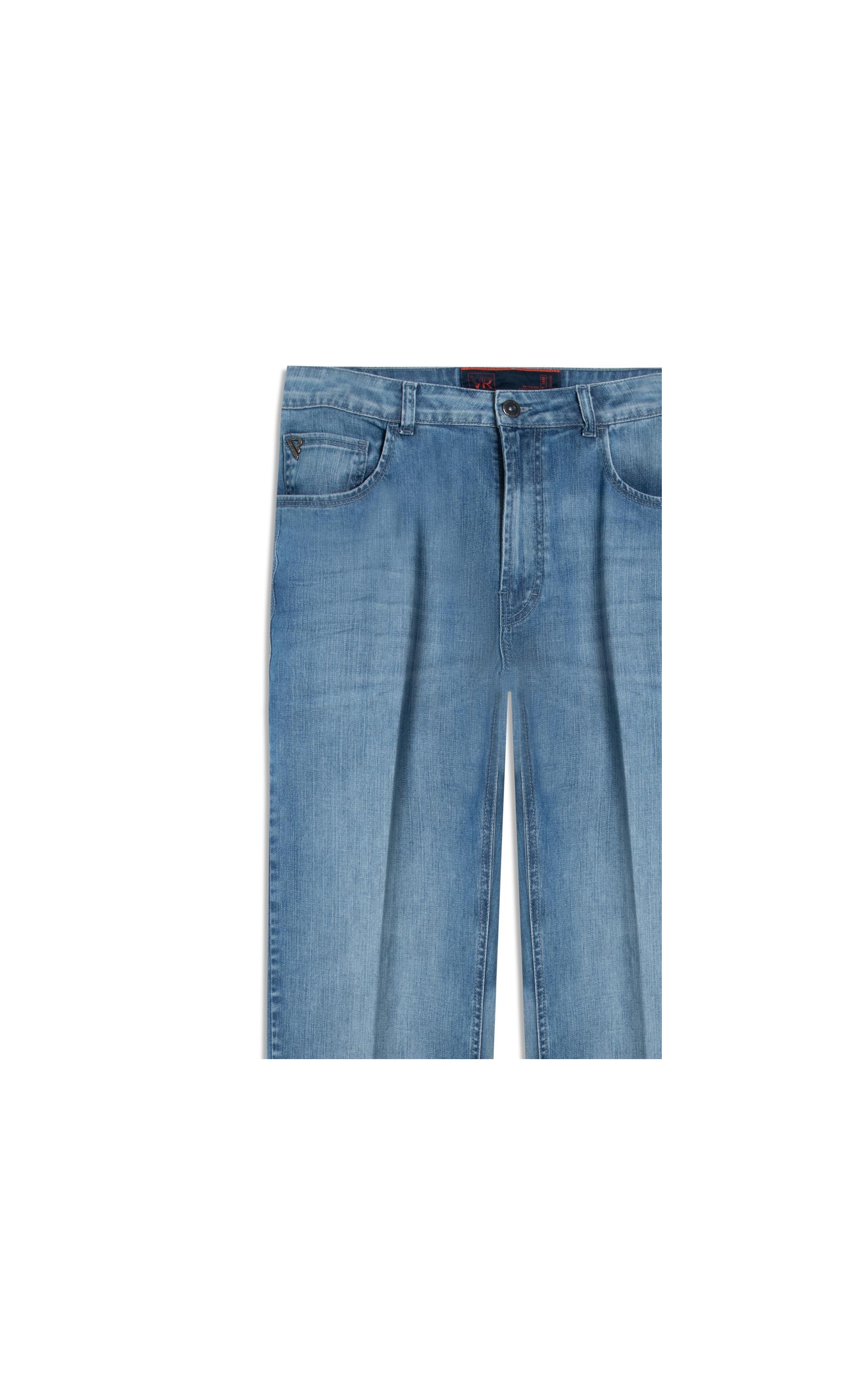 Heaven Blue Elastic (Classic) 5 Pockets 2175 Lav. Medio C/ Stone