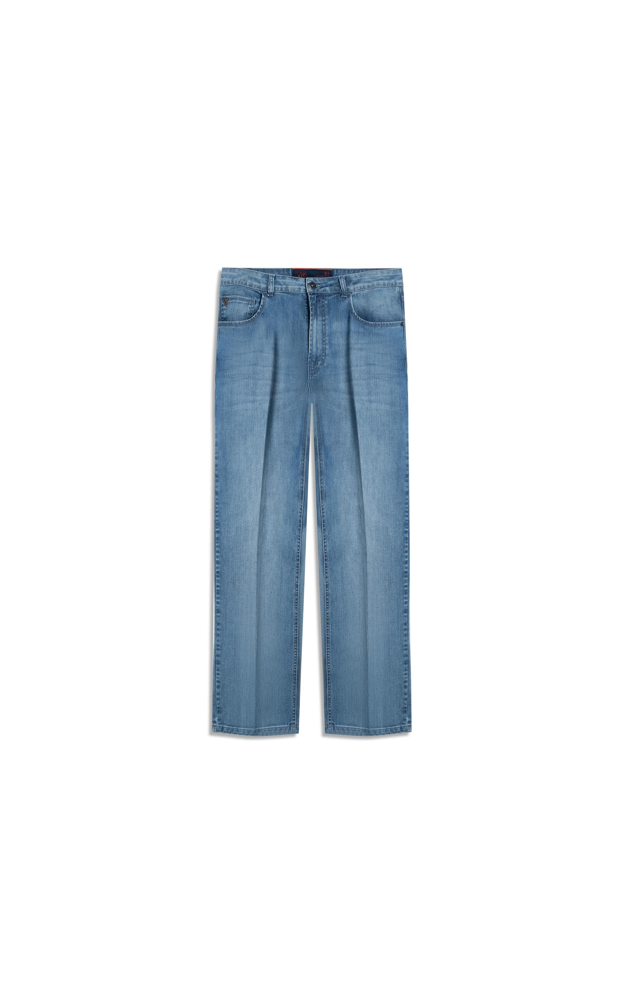 Heaven Blue Elastic (Classic) 5 Pockets 2175 Lav. Medio C/ Stone