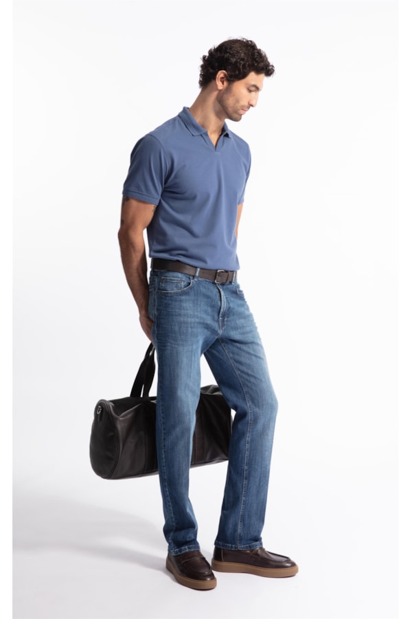 High Comfort Stretch(Classic) 5 Pockets Lav Medio C/Puidos                      