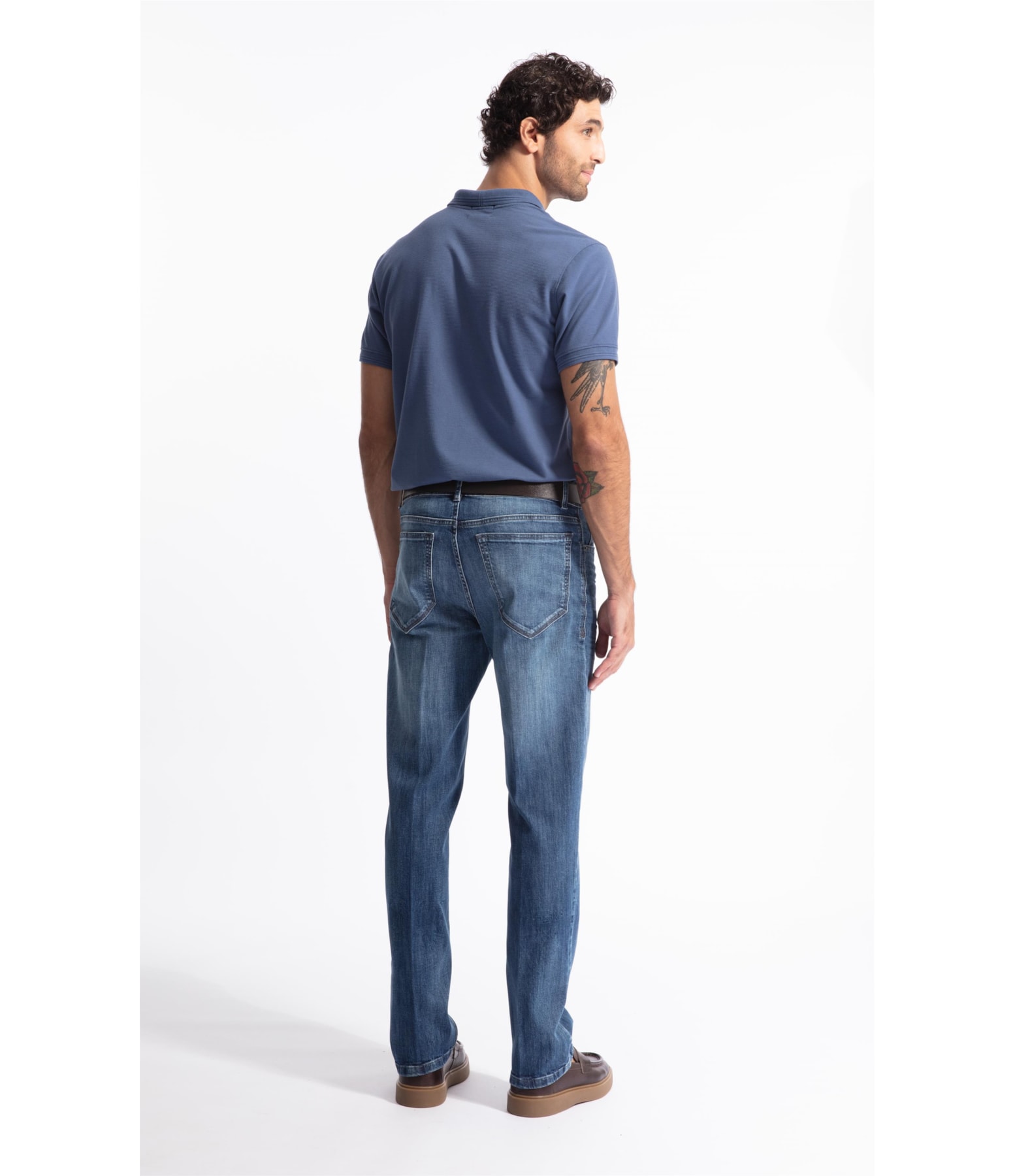 High Comfort Stretch(Classic) 5 Pockets Lav Medio C/Puidos                      